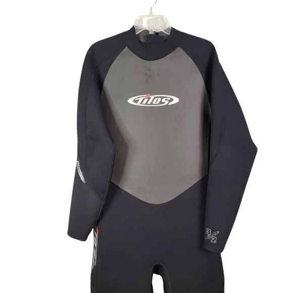 Tilos Titanium 3/2 mm Wetsuit Scuba Divesuit Dive Snorkel Surf Size 3XL - Picture 2 of 13